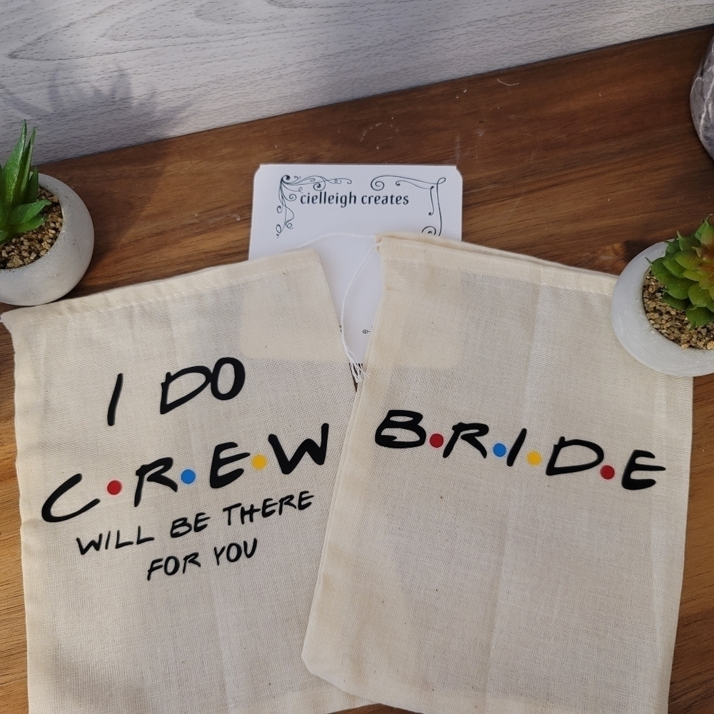 "I DO CREW" Hangover Kit Bag